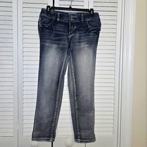 Amethyst Body Con Jeans Juniors 5 Skinny